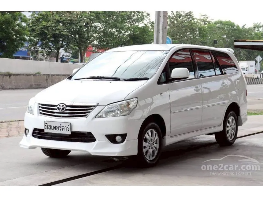 2012 Toyota INNOVA G Option Wagon
