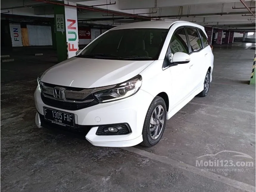 Jual Mobil Honda Mobilio 2021 E 1.5 di Jawa Barat Automatic MPV Putih Rp 170.000.000