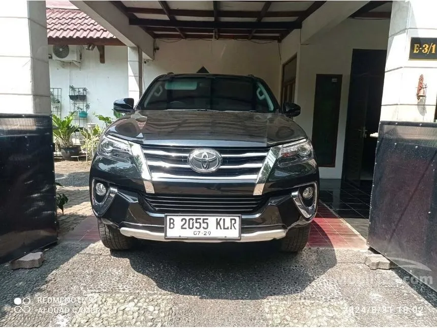 Jual Mobil Toyota Fortuner 2020 VRZ 2.4 di DKI Jakarta Automatic SUV Hitam Rp 411.000.000