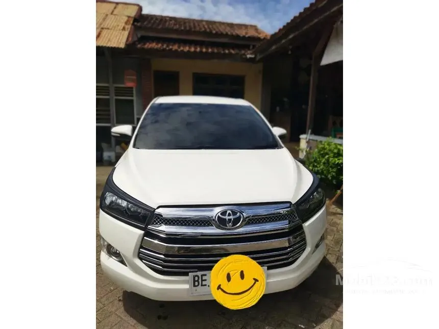 Jual Mobil Toyota Kijang Innova 2016 V 2.0 di Lampung Manual MPV Putih Rp 268.500.000