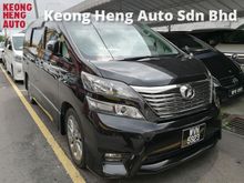 2010 Toyota Vellfire 2.4 Z-Platinum Full Spec Tiptop Register 2011