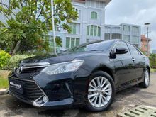 2018 Toyota Camry 2.5 V Sedan Black On Beige Km30rb Antik #AUTOHIGH #BEST DEAL