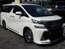 2016 Toyota Vellfire ZG FULLSPAC