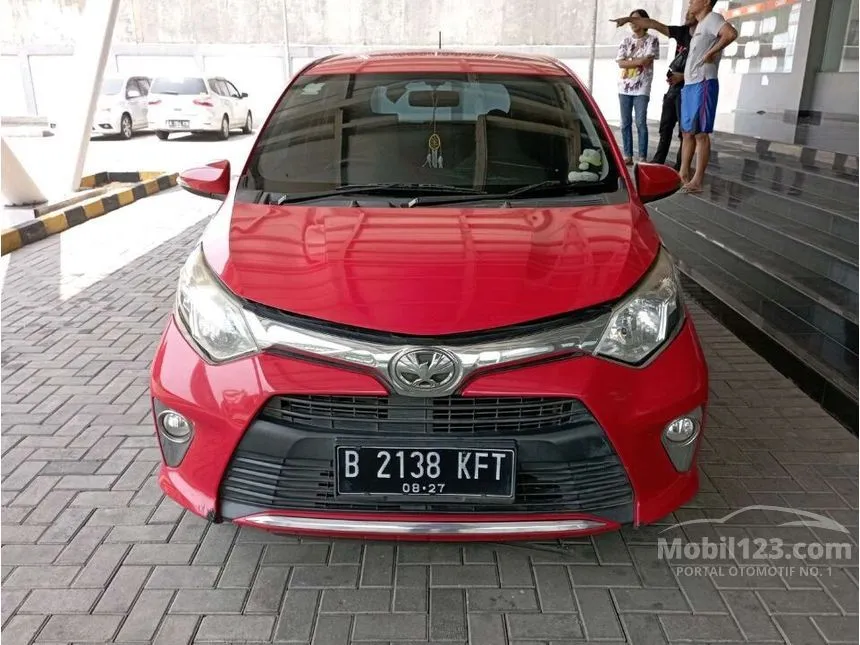 Jual Mobil Toyota Calya 2017 G 1.2 di DKI Jakarta Manual MPV Merah Rp 97.000.000