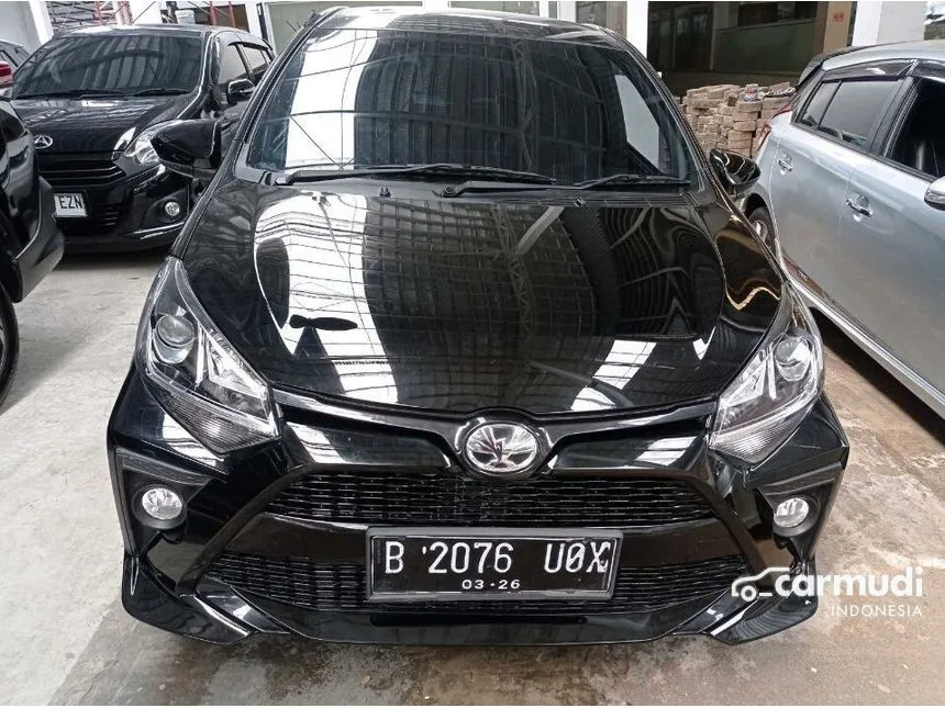 Jual Mobil Toyota Agya 2021 G 1.2 di Banten Manual Hatchback Hitam Rp 127.000.000