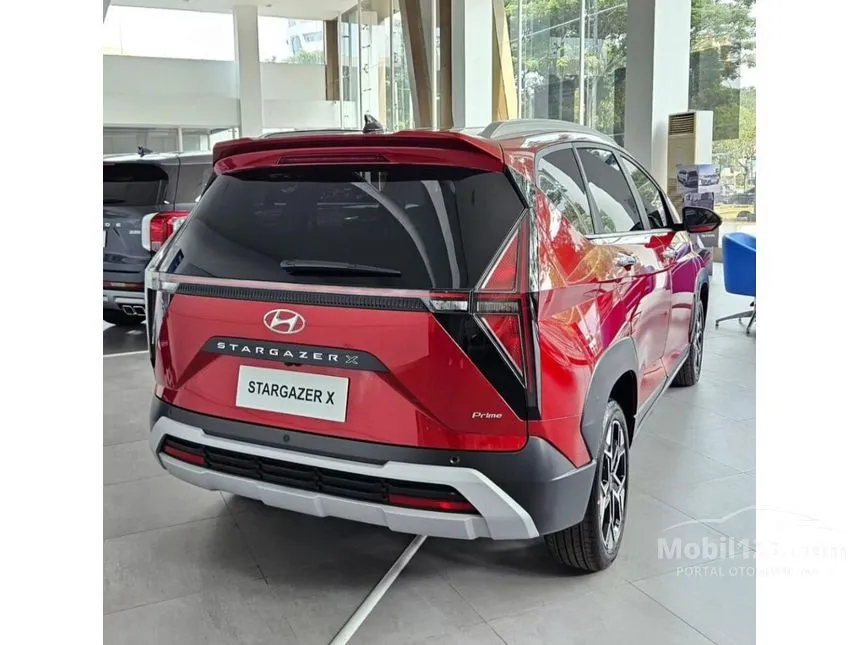 Jual Mobil Hyundai Stargazer X 2024 Prime 1.5 di Banten Automatic Wagon Merah Rp 321.900.000