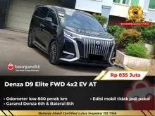 2025 Denza D9 0.0 Advanced MPV Elite FWD 4x2 EV AT Black On Beige NIK 2025 [ ODO 800 KM ]