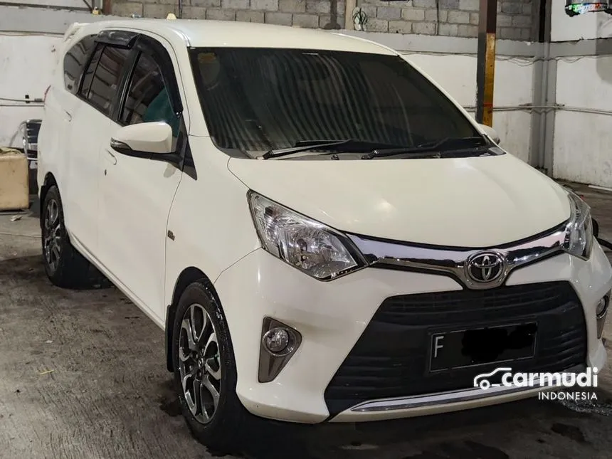 Jual Mobil Toyota Calya 2016 G 1.2 di Jawa Barat Automatic MPV Putih Rp 114.000.000