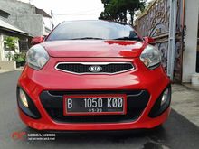 KIA New Picanto SE 1.2 AT 2013 Merah ( Bebas Banjir )
