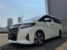 2019 Toyota Alphard 2.5 G Van Wagon ATPM TOTAL DP 300JT White On Beige Km Low Serixe Record Kondisi Mulus Like New TOTAL DP RINGAN