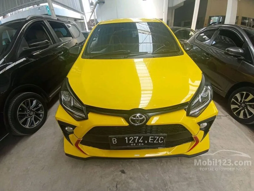Jual Mobil Toyota Agya 2021 TRD 1.2 di Jawa Barat Automatic Hatchback Kuning Rp 137.000.000