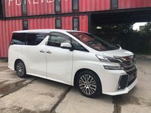 2016 Toyota Vellfire 2.5 Z G Edition MPV