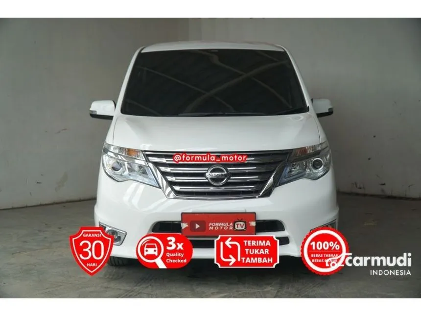 Jual Mobil Nissan Serena 2017 Highway Star 2.0 di DKI Jakarta Automatic MPV Putih Rp 186.000.000