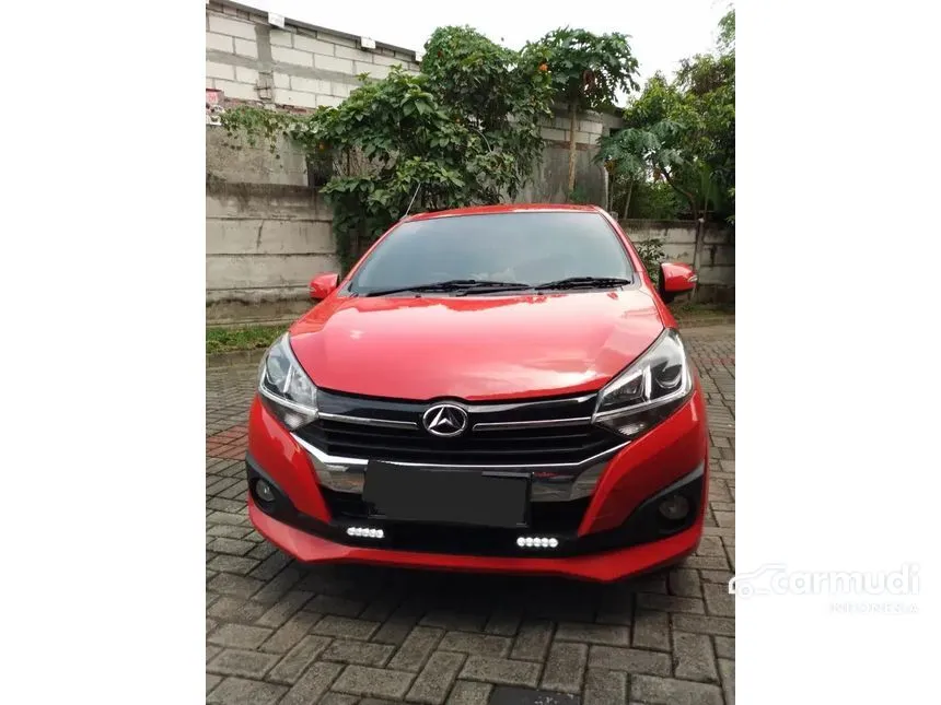 Jual Mobil Daihatsu Ayla 2018 R 1.2 di Jawa Timur Automatic Hatchback Merah Rp 130.000.000