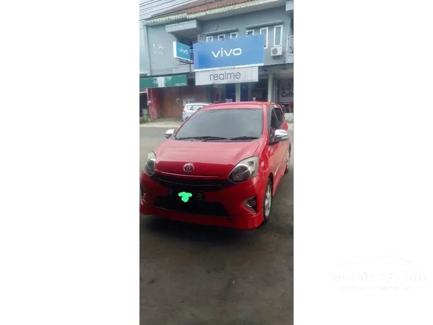 Jual Mobil Toyota Agya 2015 TRD Sportivo 1.0 di Jawa Tengah Automatic Hatchback Merah Rp 100.000.000