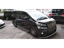 NEW CAR MILEAGE 2018 Toyota Vellfire 2.5Z FULL SILK BLAZE DEMO CAR