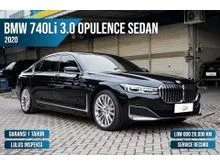 2020 BMW 740Li 3.0 Opulence Sedan Odo 20 Rbu KM LOW (BEST DEAL DP RENDAH)
