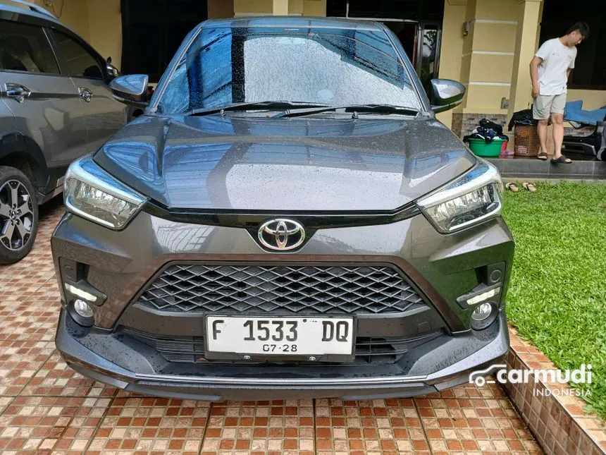 Jual Mobil Toyota Raize 2021 GR Sport TSS 1.0 di Jawa Barat Automatic Wagon Abu