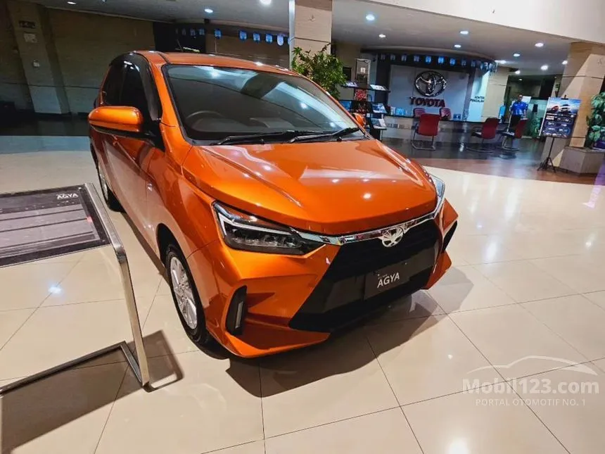 Jual Mobil Toyota Agya 2024 G 1.2 di DKI Jakarta Automatic Hatchback Orange Rp 160.400.000