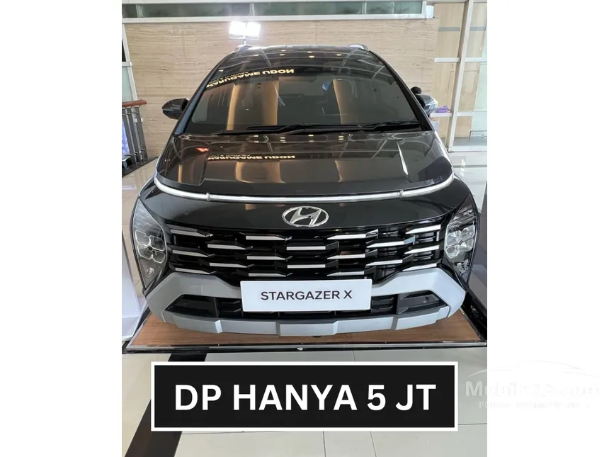 Jual Mobil Hyundai Stargazer X 2024 Prime 1.5 di DKI Jakarta Automatic Wagon Hitam Rp 317.400.000