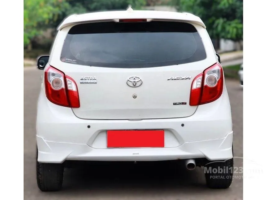 Jual Mobil Toyota Agya 2014 TRD Sportivo 1.0 di Banten Automatic Hatchback Putih Rp 90.000.000
