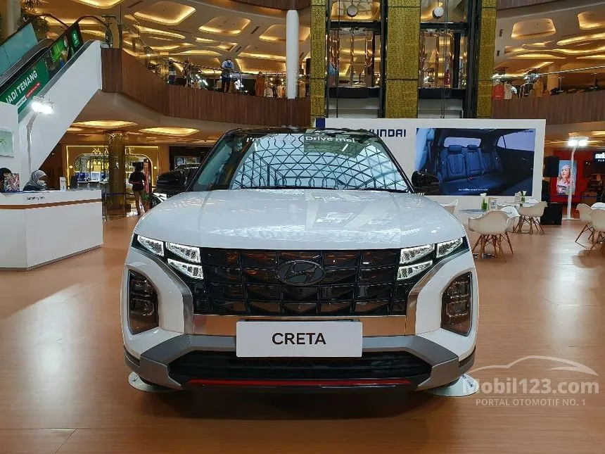 Jual Mobil Hyundai Creta 2024 Prime 1.5 di Banten Automatic Wagon Putih Rp 373.000.000