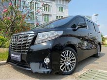 2017 Toyota Alphard 2.5 G Van Wagon Nik2017 Black On Beige Mewah Km30rb Antik Pilot Seat PBD #AUTOHIGH #MUST HAVE