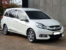 2016 Honda Mobilio 1.5 E Prestige MPV putih matic km 54ribuan cash credit bisa dibantu