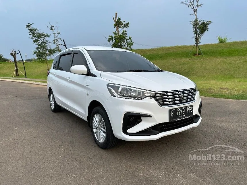 Jual Mobil Suzuki Ertiga 2018 GL 1.4 di Banten Automatic MPV Putih Rp 165.000.000