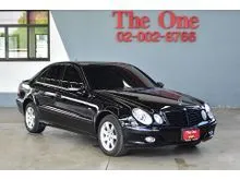 2009 Mercedes-Benz E200 1.8 W211 (ปี 03-09) NGT Sedan