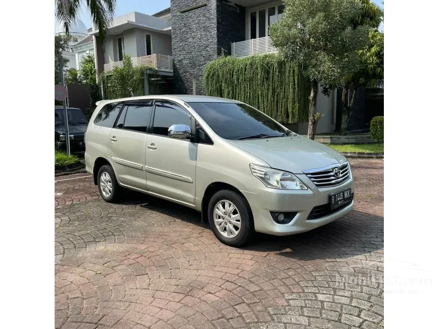 2012 Toyota Kijang Innova G MPV
