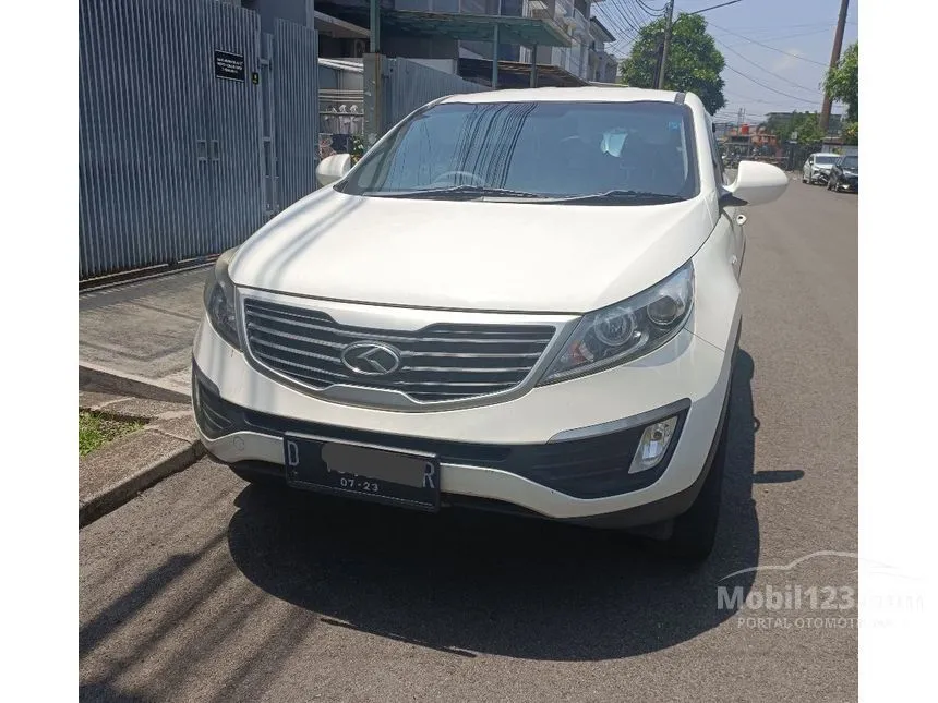 Jual Mobil KIA Sportage 2013 LX 2.0 di Jawa Barat Manual SUV Putih Rp 118.000.000