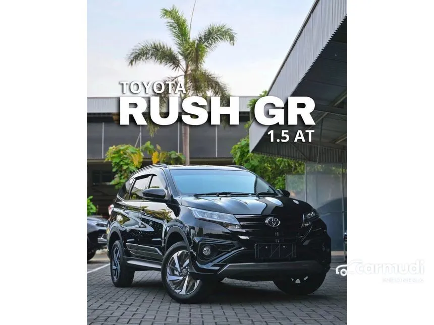 Jual Mobil Toyota Rush 2024 S GR Sport 1.5 di Banten Automatic SUV Hitam Rp 290.450.000