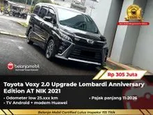 2021 Toyota Voxy 2.0 MPV Anniversary Edition Upgrade Lombardi AT Hitam NIK 2021
