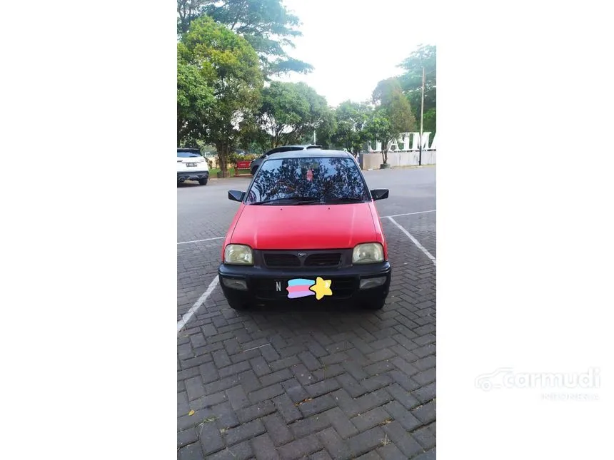 Jual Mobil Daihatsu Ceria 2002 KL 0.8 di Jawa Timur Manual Hatchback Merah Rp 45.000.000