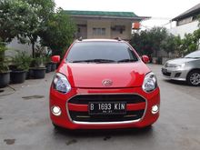 Daihatsu Ayla X 2016 MT red like new , km low