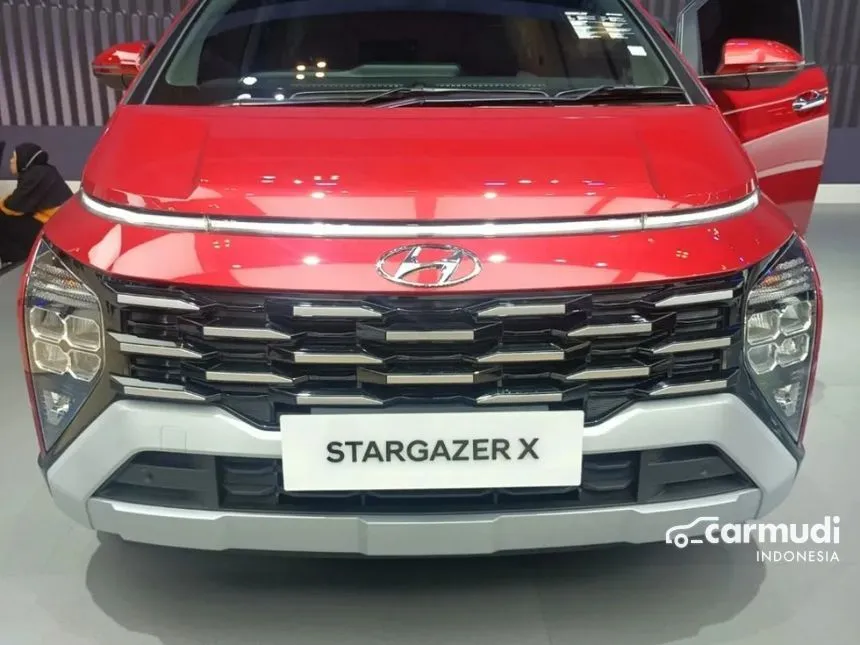 Jual Mobil Hyundai Stargazer X 2024 Prime 1.5 di Banten Automatic Wagon Merah Rp 320.000.000