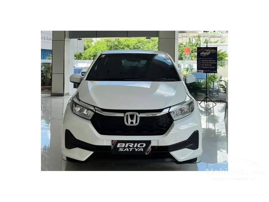 Jual Mobil Honda Brio 2024 E Satya 1.2 di DKI Jakarta Automatic Hatchback Putih Rp 162.000.000