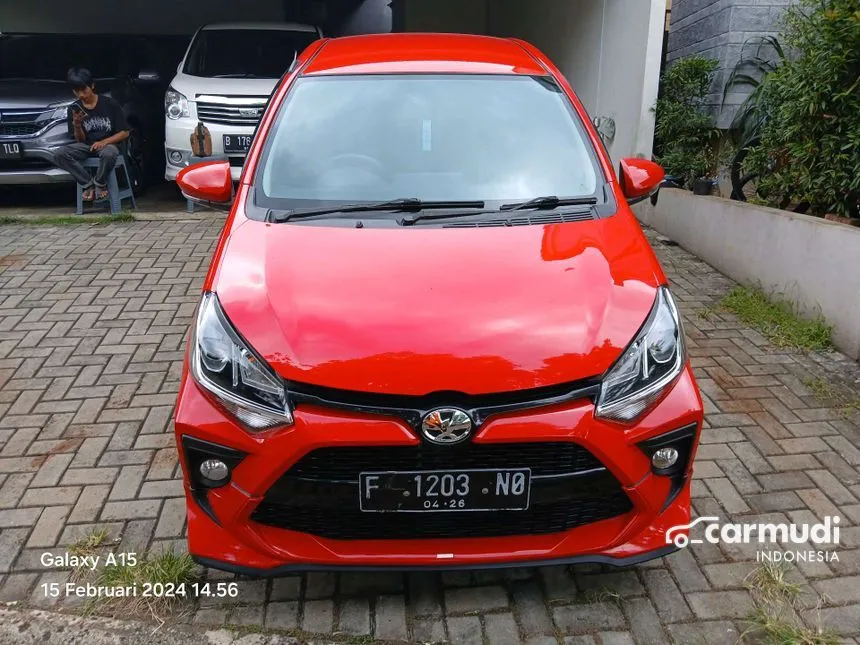 Jual Mobil Toyota Agya 2021 TRD 1.2 di Jawa Barat Automatic Hatchback Merah Rp 136.000.000