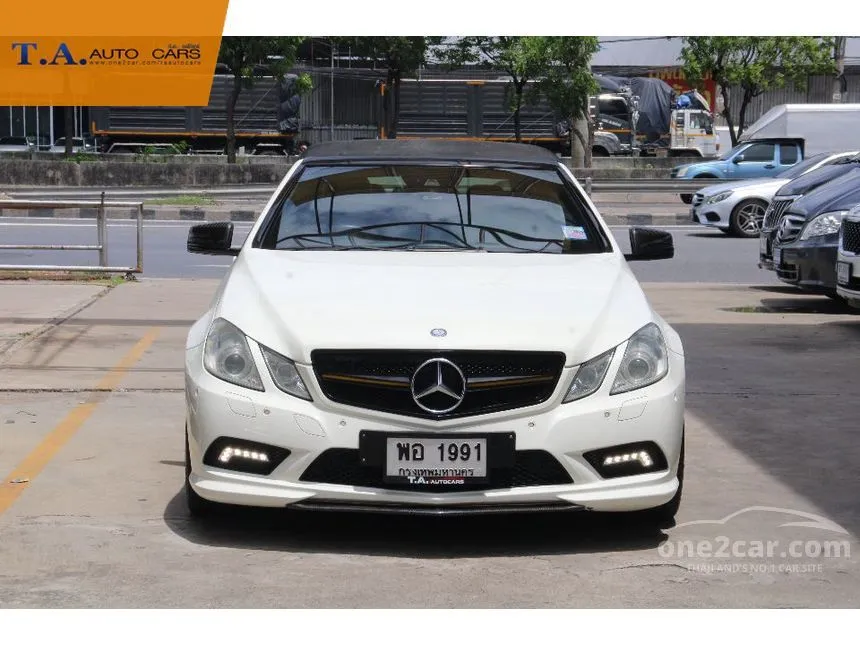 2010 Mercedes-Benz E250 Avantgarde BlueEFFICIENCY Convertible