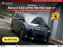 2022 Toyota Alphard 2.5 G MPV ATPM TSS Pilot Seat 2022/2023 [ GARANSI 5TH ]
