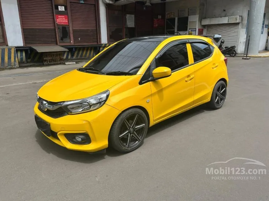 Jual Mobil Honda Brio 2020 Satya E 1.2 di DKI Jakarta Automatic Hatchback Kuning Rp 136.000.000