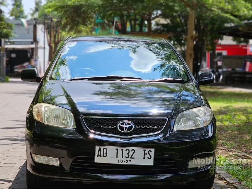 Jual Mobil Toyota Vios 2003 G 1.5 di Jawa Tengah Automatic Sedan Hitam Rp 41.000.000