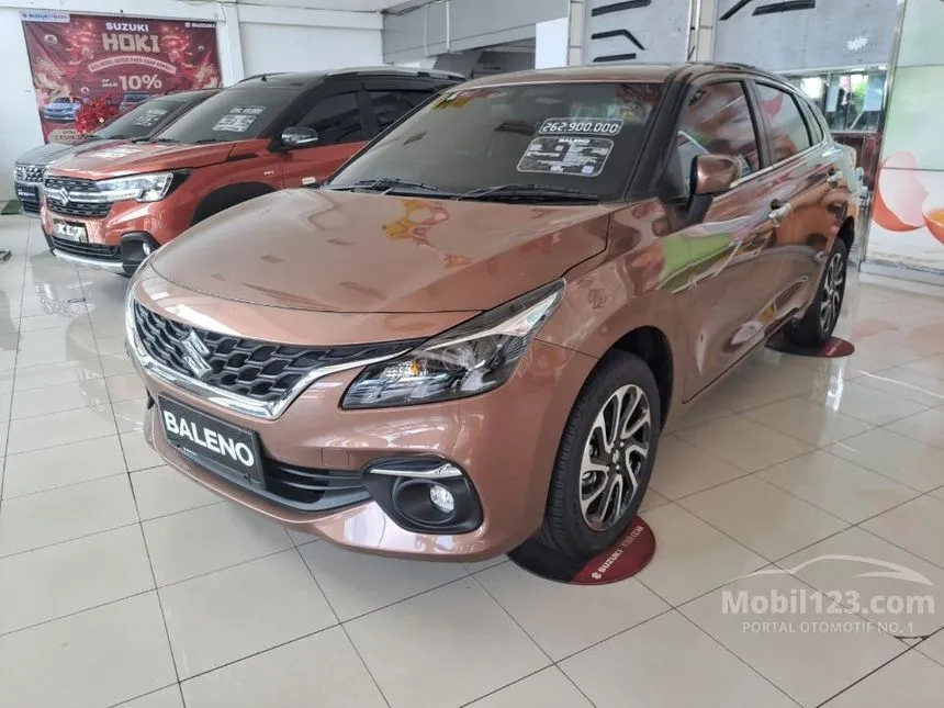 Jual Mobil Suzuki Baleno 2024 1.5 di Banten Automatic Hatchback Marun Rp 250.000.000