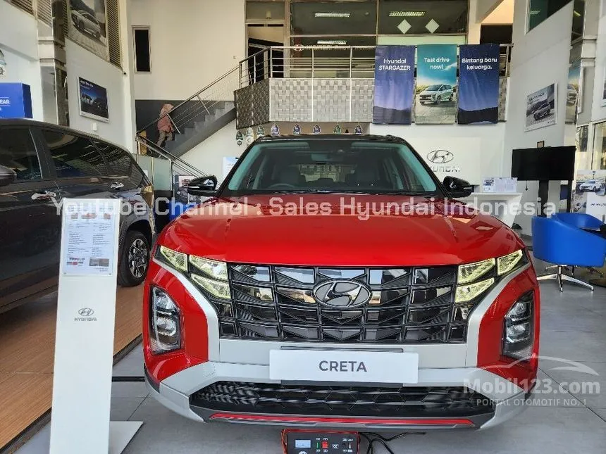 Jual Mobil Hyundai Creta 2023 Prime 1.5 di Banten Automatic Wagon Merah Rp 379.000.000