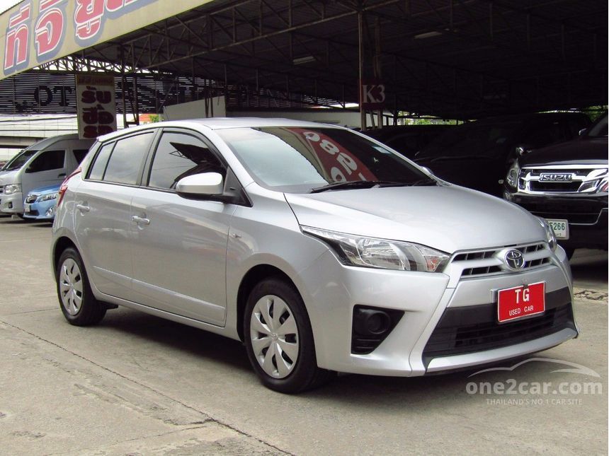 Toyota Yaris 2014 E 1.2 in กรุงเทพและปริมณฑล Automatic Hatchback สีเทา ...