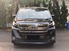 2017 Toyota Vellfire 2.5 G Van Wagon