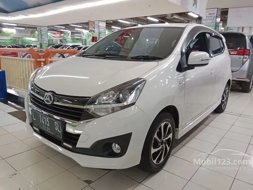 Jual Mobil Daihatsu Ayla 2019 R 1.2 di Jawa Timur Automatic Hatchback Putih Rp 127.000.000