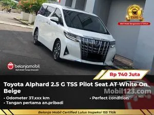 2022 Toyota Alphard 2.5 G MPV