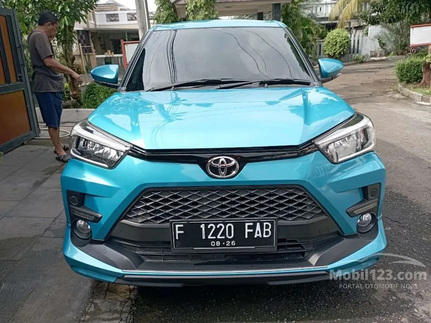 Jual Mobil Toyota Raize 2021 GR Sport TSS 1.0 di DKI Jakarta Automatic Wagon Biru Rp 205.000.000